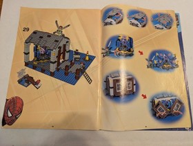 Lego 4856 Instruction Manual ONLY Spider-Man Doc Ock's Hideout. See Description
