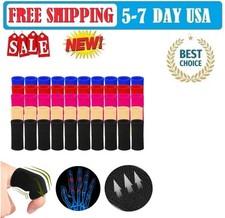 10 PCS Finger Sleeves Support Arthritis Pain Relief Elastic Sport Basketball Gym