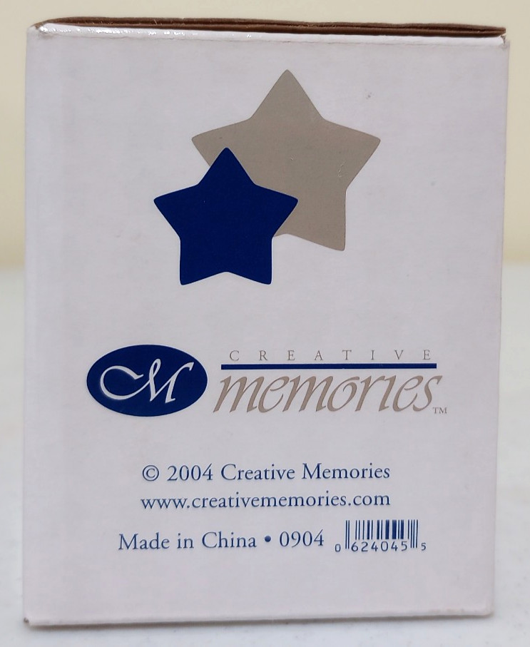 Creative Memories Mini Star Shape Maker Punch, 3/4" & 1" sizes