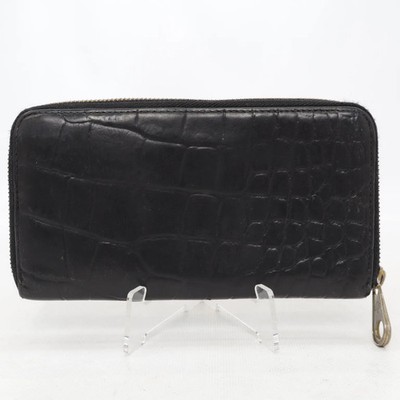 Mulberry, Portemonnaie, Schwarz, Schlangenhaut, 20 cm, 10 #wd1