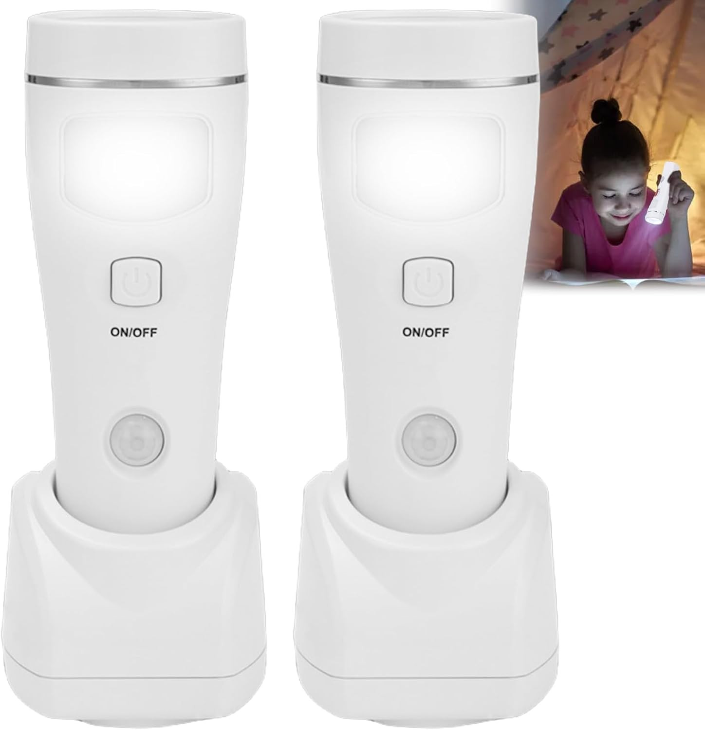 2 Luci Emergenza LED Professionali - Induzione e Sensore Movimento
