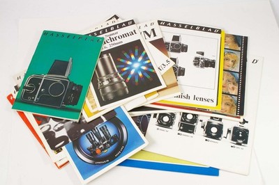 C14262~ 25 HASSELBLAD 1970s Catalogs & Brochures 500C/M SWC SWA EL EL/M