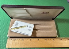 Vintage Empty Cross Pen Pencil Empty Set Box With Cross Refill No Pens