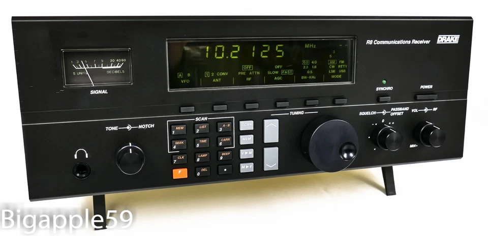 Receptor de comunicaciones de radioaficionado Drake R8 onda corta AM SSB **UNIDAD CLÁSICA DE EE. UU.** Foto 4 de 4