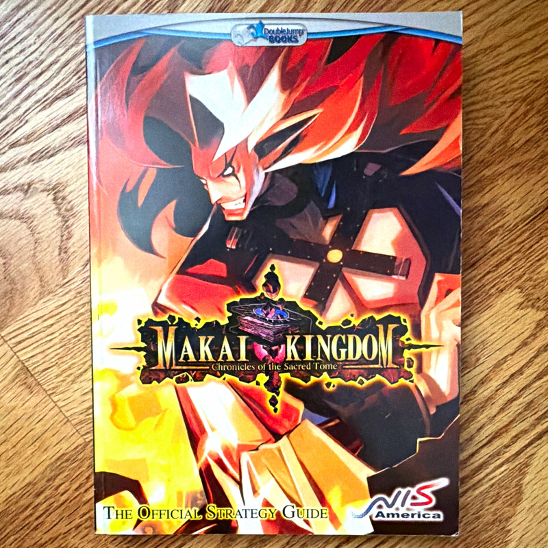 DoubleJump Books Official Strategy Guide: Makai Kingdom Illustrated 2005 MPN
