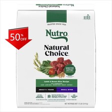 Nutro Natural Choice Lamb, Vegetable and Rice Flavor Adult Dry Dog Food - 12lbs