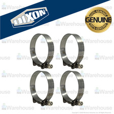 Genuine Dixon 3-14 T-bolt Clamp Pack 4 Stbc325 Stainless Steel Hose Clamps
