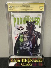 Do You Pooh? The Poohnisher Signed & Sketch by Marat Mychaels Graded comic cover
