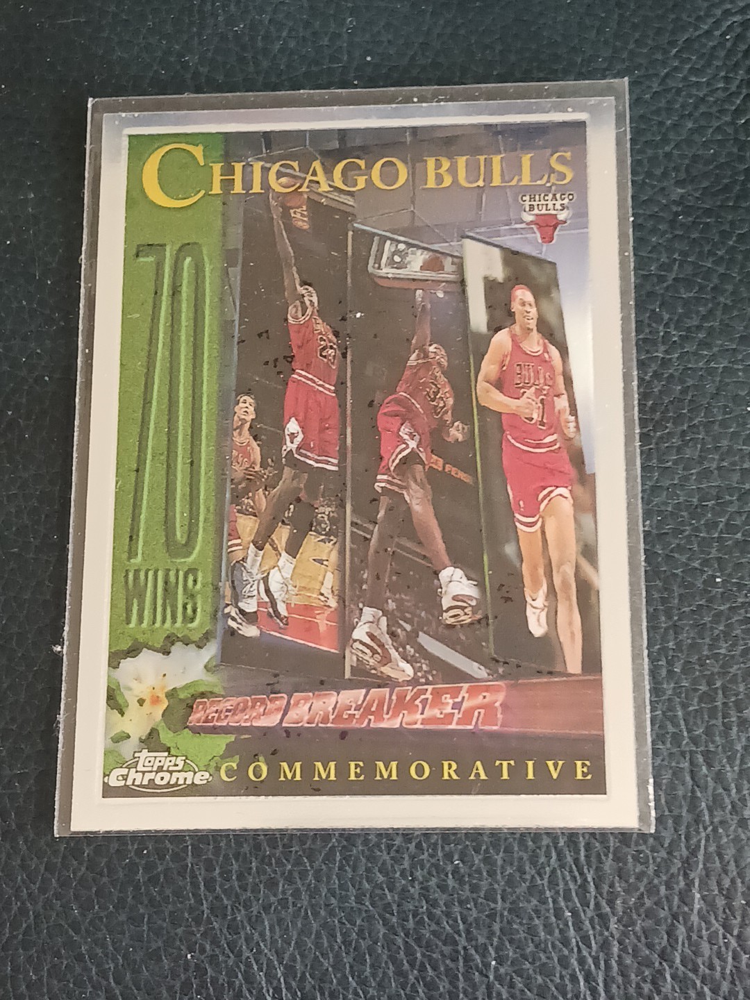 1996-97 Topps Chrome - Chicago Bulls #72 Pack Fresh Mint