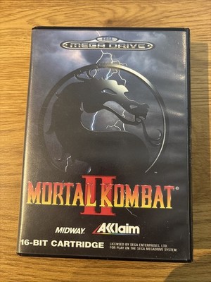 Mortal Kombat 2 -Sega Mega Drive Game - Mit OVP Mit Anleitung