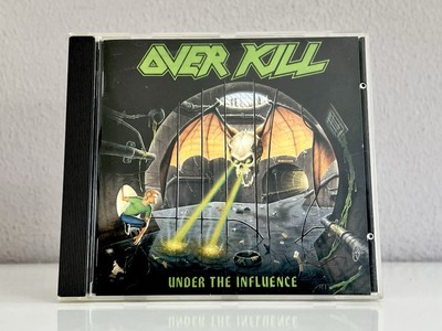   OVERKILL   Under The Influence 1988 CD ( Mega Force 781 865-2) Metal Album