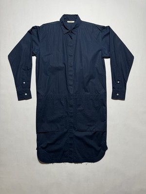 Archive Celine Resort 2013 Navy Shirt Dress 42 Phoebe Philo | eBay