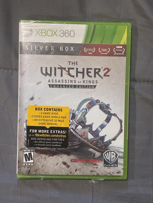 The Witcher 2 Assassins of Kings Enhanced Edition Silver Box Xbox 360  New-Read