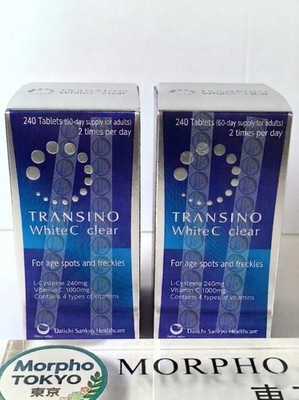 【 Transino White C Clear 2 Boxes / 240 Tablets  】for 2 months Japan