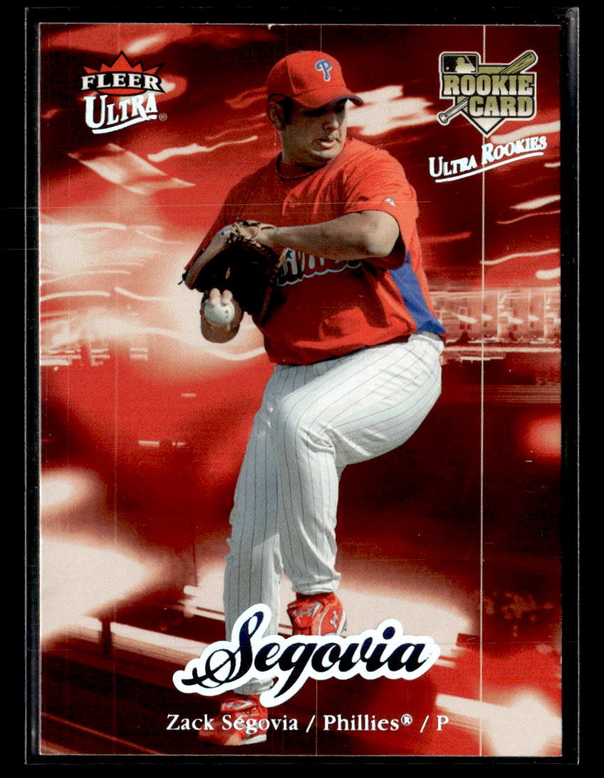2007 Ultra #209 Zack Segovia Rookie Card Philadelphia Phillies