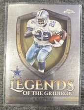 Topps Chrome 2025 Emmitt Smith LOG-16 Legends of the Gridiron Insert Cowboys