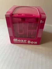 Maze Puzzle Box Bank  Pink