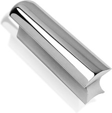 Polished Steel Slide Tone Bar for Electric and Lap Guitars
