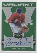 2018 Leaf Valiant Green /99 Bobby Dalbec #BA-BD1 Auto 7xr