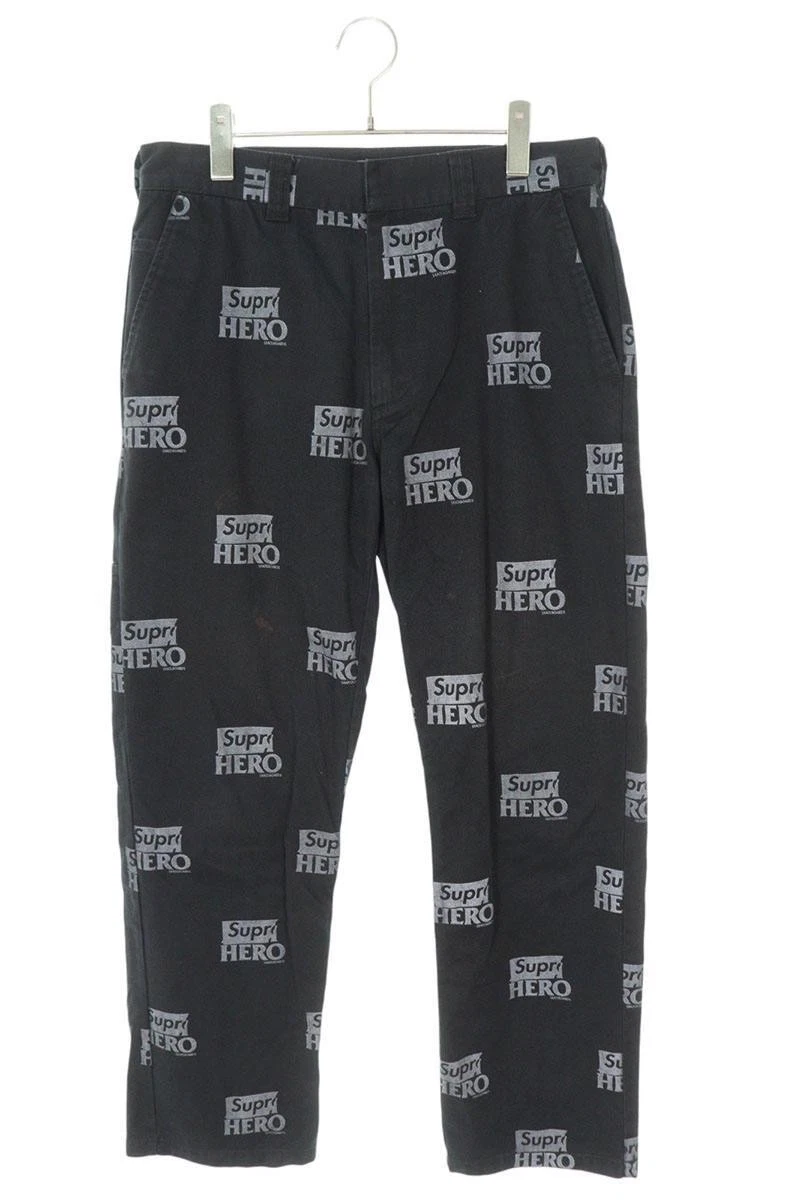 Pantalon de travail Supreme Antai Hero 20SS taille 30 pouces motif total coton travail long