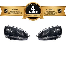 Scheinwerfer passend f&uuml;r VW Jetta Eos 1KM 1F7 Set Links Rechts + Langzeitschutz