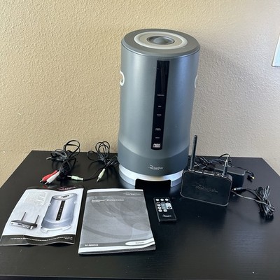 Rocketfish RF-RBWS02 Wireless Indoor/Outdoor Speaker Kit w/Transmitter tested