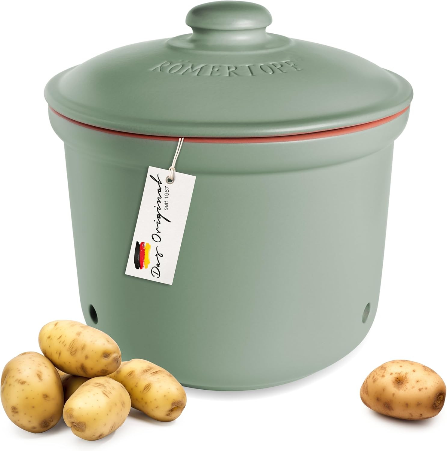 Römertopf MAXI plus Pentola per Patate in Ceramica: Freschezza Naturale