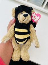 Ty Beanie Baby Attic Treasures Beezee Bear Bumblebee  