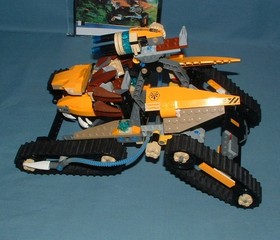 LEGENDS OF CHIMA, LAVAL'S ROYAL FIGHTER SET NO. 70005 - LEGO - 2013 - USED