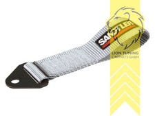 Sandtler Universal Abschleppschlaufe Abschleppöse Tow Hook Strap Rallye silber
