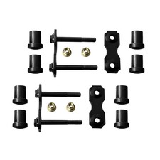 Front Leaf Spring Shackles Kit For Jeep 1976-1983 Cj-5 1976-86 Cj-7 81-86 Cj-8