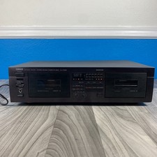 Yamaha KX-W282 Natural Sound Double Cassette Deck Player, Dubbing, Recording