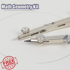 13 Pcs Math Compass Geometry Set Protractors Triangle Ruler Case