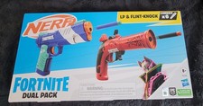 NERF FORTNITE Dual Pack / LP  Flint-knock / Elite X6- NEW IN BOX
