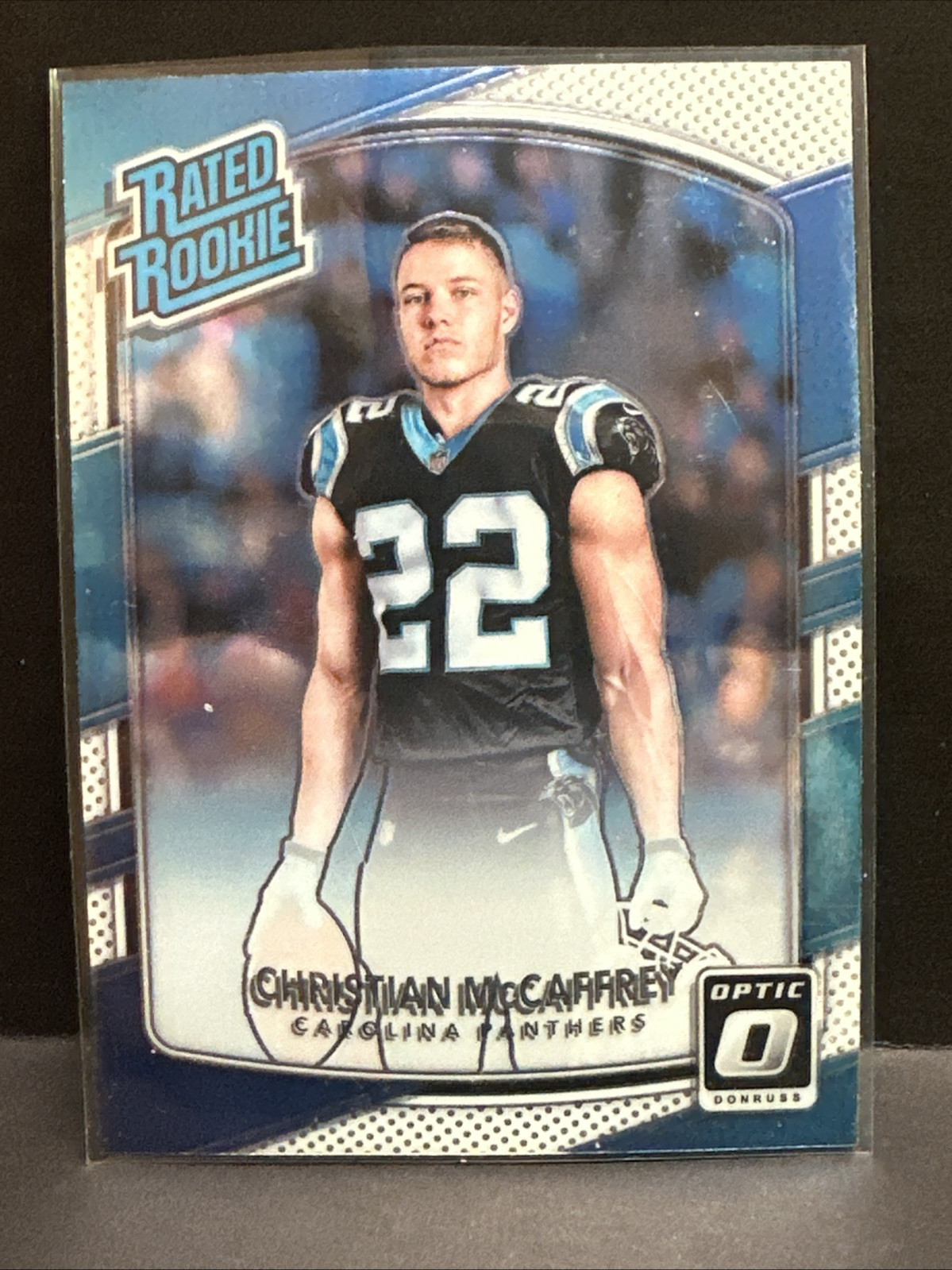 2017 Donruss Optic - Rated Rookie Christian McCaffrey #168 (RC)