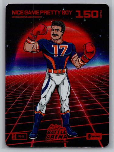 Nice Game Pretty Boy Bo Jackson Battle Arena #13 Power Glove Brawl Power 150