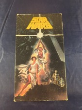 VTG 1990 CBS/FOX Star Wars A New Hope (1977) VHS Mark Hamill Harrison Ford