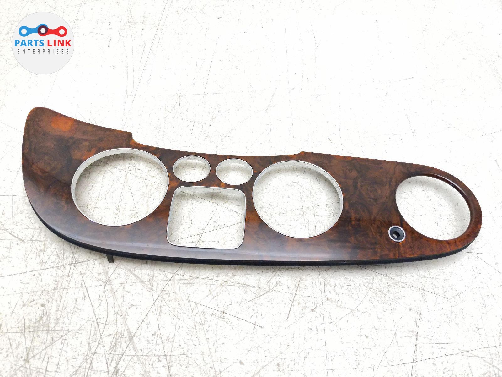 2006-12 BENTLEY CONTINENTAL FLYING SPUR DASH WOOD SPEEDOMETER CLUSTER TRIM 3W2