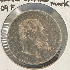 3 Mark 1909 G - German Empire - Silver
