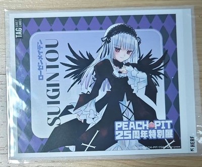 Peach Pit Label Can Rozen Maiden Suigintou 25th Anniversary Special Exhibition