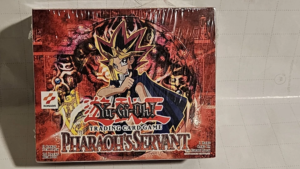 Yugioh Pharaoh's Servant Booster Box 2003-2004 edición ilimitada 36 paquetes Foto 2 de 4