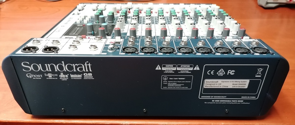 Soundcraft Signature 12 Analog Audio Mixer | eBay