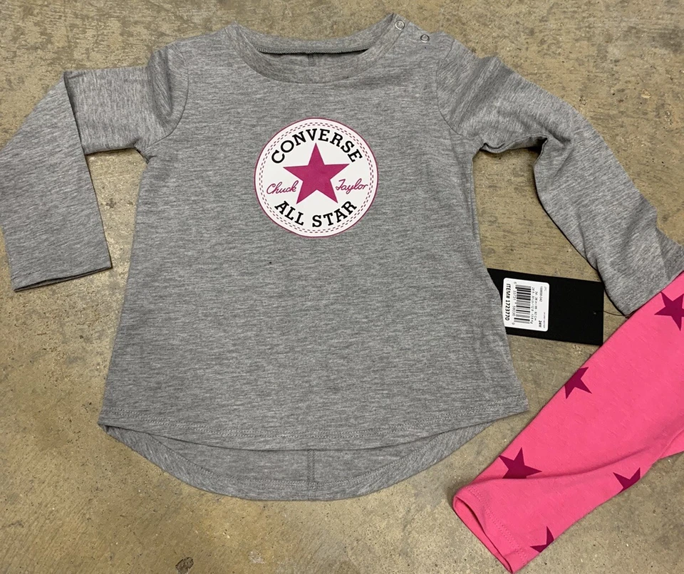 匡威 Converse All Star 2 件套全新带标签尺寸 24 个月 — 第 3/4 张图片