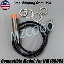 Inductive Proximity Switch Sensor New in Box For IFM IG6053 10-36VDC 4-Pins 12mm