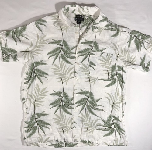Chemise Hawaïenne Marc Edwards - Taille XL Homme - Manches Courtes - Rayon - Occasion Très Bon état
