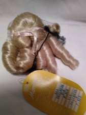 Monique Collection doll wig Duchess 141 7-8" platinum blonde curls unused in box