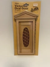 Houseworks LTD Miniatures #6002 Victorian Oval Door 1/12 Scale