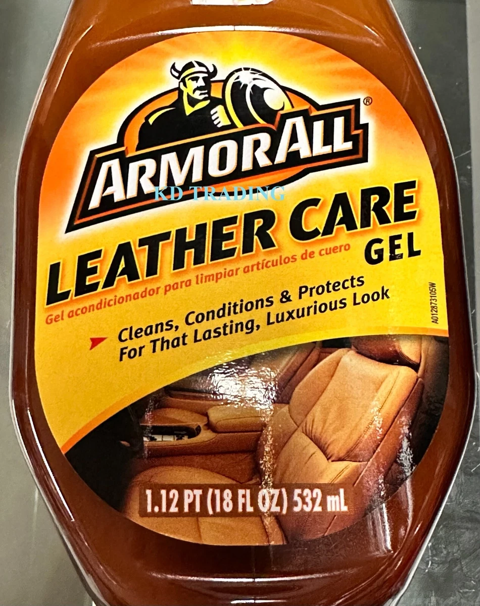 Armor All Leather Care Gel 18 fl oz bottle, Armor All Leather Care