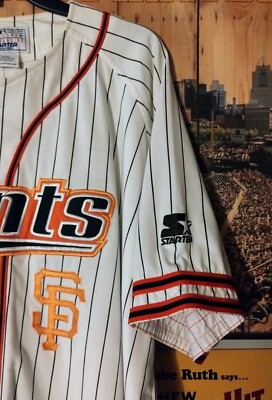 Barry Bonds San Francisco Giants MLB Authentic Vtg Starter