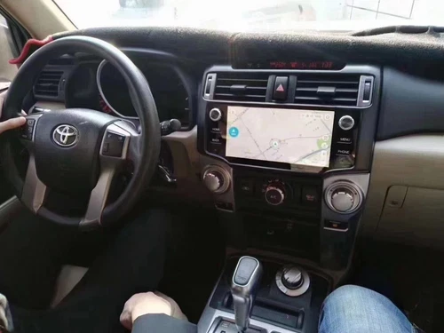 Gray Car DVD Radio Stereo GPS Navigation Android 10 9" Fit for Toyota 4Runner - Picture 12 of 13